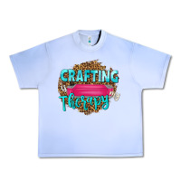 Grape Ice crafting is my therapy Urban Heavy Tee - NancyCooperArtShop