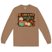 Toasted Coconut sweater weather Long Sleeve Tee - BundleAndBundleShop