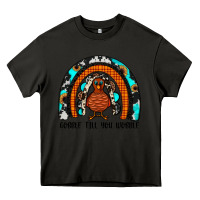 Asphalt gobble till you wobble rainbow Heavy Core Tee - JahusDesignShop