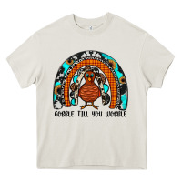 Cream gobble till you wobble rainbow Heavy Core Tee - JahusDesignShop