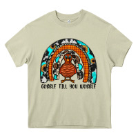 Mossy gobble till you wobble rainbow Heavy Core Tee - JahusDesignShop