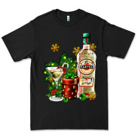 Black cocrtail martini and gift and snow Premium Tee - AdoDesignShop