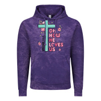 Cloud Purple oh how he loves us ephesians 2 4 8 Vintage Hoodie - MaliasSmallBusiness