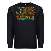 Black Juneteenth Premium Sweatshirt - HowdyJamesFarm