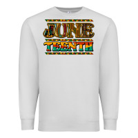 Dove Grey Juneteenth Premium Sweatshirt - HowdyJamesFarm