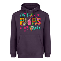 Plum Oh for peeps sake Easter Day Heavyweight Hoodie - HowdyJamesFarm