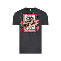 Vintage Black smutty book club admit one good girls only Vintage Tee - MaliasSmallBusiness
