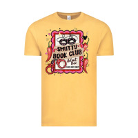 Vintage Mustard smutty book club admit one good girls only Vintage Tee - MaliasSmallBusiness