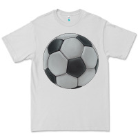 Dove Grey soccer ball Premium Tee - JahusDesignShop