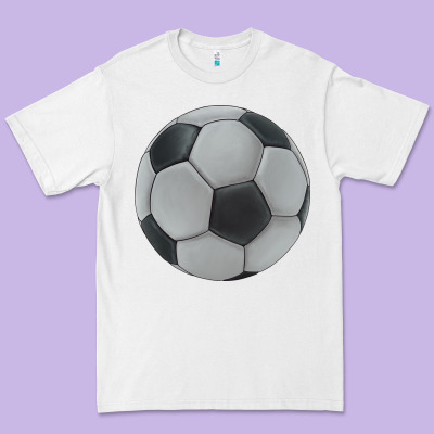 Soccer Ball Premium Tee Designed By Jahusdesignshop