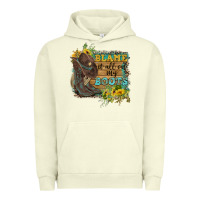 Pigment Pistachio Blame It All On My Boots Urban Hoodie - FaDigitalArtStudio