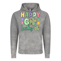 Cloud Rock happy go lucky Vintage Hoodie - MaliasSmallBusiness