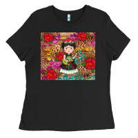 Black Mexican girl Ladies Tee - RanaPortraitStore