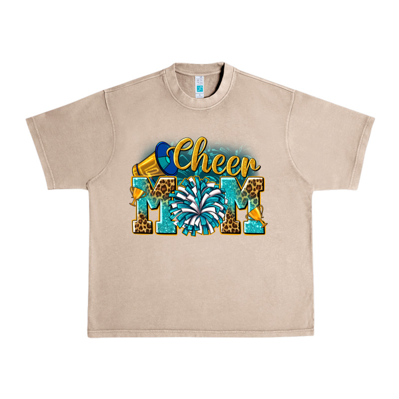 Cheer Mom Urban Heavy Tee by NancyCooperArtShop | Teevron