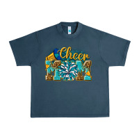 Midnight Navy cheer mom Urban Heavy Tee - NancyCooperArtShop