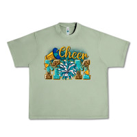 Oil Green cheer mom Urban Heavy Tee - NancyCooperArtShop