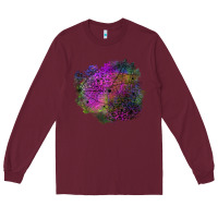 Burgundy halloween spider web for patches Long Sleeve Tee - BundleAndBundleShop
