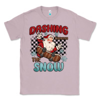 Lilac dashing through the snow Classic Tee - MaliasSmallBusiness