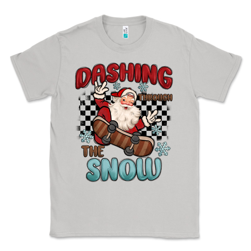 Dashing Through The Snow Classic Tee by MaliasSmallBusiness | Teevron