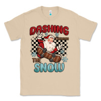 Mushroom dashing through the snow Classic Tee - MaliasSmallBusiness