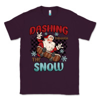 Plum dashing through the snow Classic Tee - MaliasSmallBusiness
