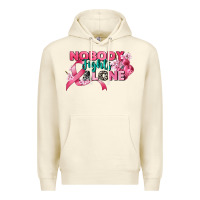 Sandshell nobody fights alone cancer awareness Premium Hoodie - CowGirlArtShop