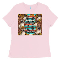 Bubblegum Pink life is better with a pug Ladies Tee - JahusDesignShop