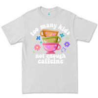 Dove Grey too many kids not enough caffeine Premium Tee - JahusDesignShop