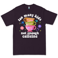 Plum too many kids not enough caffeine Premium Tee - JahusDesignShop