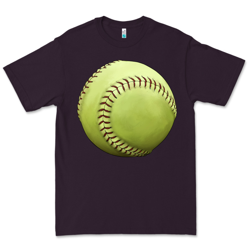 Softball Ball Premium Tee by JahusDesignShop | Teevron