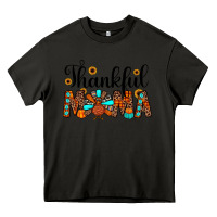 Asphalt thankful mama Heavy Core Tee - JahusDesignShop