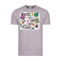 Vintage Zinc teacher always learning Vintage Tee - NancyCooperArtShop