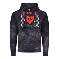 Cloud Black mama's valentine Vintage Hoodie - MaliasSmallBusiness