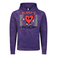 Cloud Purple mama's valentine Vintage Hoodie - MaliasSmallBusiness
