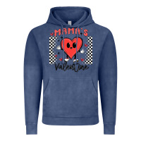 Vintage Denim mama's valentine Vintage Hoodie - MaliasSmallBusiness