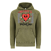 Vintage Olive mama's valentine Vintage Hoodie - MaliasSmallBusiness