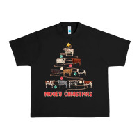 Black mooey christmas Urban Heavy Tee - MaliasSmallBusiness