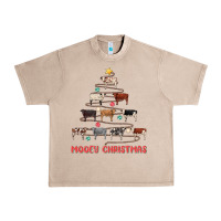 French Oak mooey christmas Urban Heavy Tee - MaliasSmallBusiness