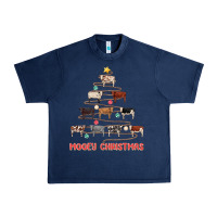 Navy mooey christmas Urban Heavy Tee - MaliasSmallBusiness