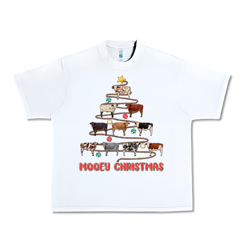Mooey Christmas Urban Heavy Tee by MaliasSmallBusiness | Teevron