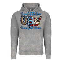 Land Of The Free Home Of The Brave American Flag Background Vintage Hoodie | Teevron