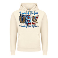 Vintage Artic land of the free home of the brave american flag background Vintage Hoodie - Jasminsmagicworld
