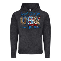 Vintage Black land of the free home of the brave american flag background Vintage Hoodie - Jasminsmagicworld