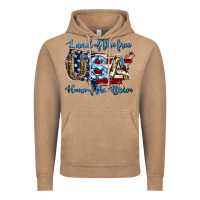 Vintage Coffee land of the free home of the brave american flag background Vintage Hoodie - Jasminsmagicworld