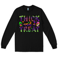 Black thick and a treat Long Sleeve Tee - BundleAndBundleShop