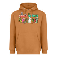 Meerkat Don't worry be hoppy Easter Day Heavyweight Hoodie - HowdyJamesFarm