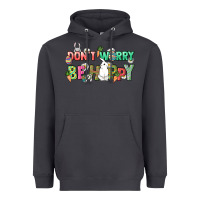 Smoke Don't worry be hoppy Easter Day Heavyweight Hoodie - HowdyJamesFarm