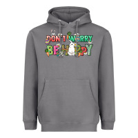 Storm Don't worry be hoppy Easter Day Heavyweight Hoodie - HowdyJamesFarm