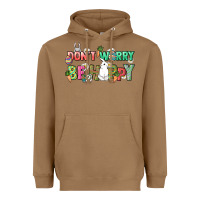 Toasted Coconut Don't worry be hoppy Easter Day Heavyweight Hoodie - HowdyJamesFarm