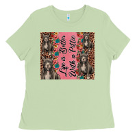 Matcha life is better with a pittie Ladies Tee - JahusDesignShop